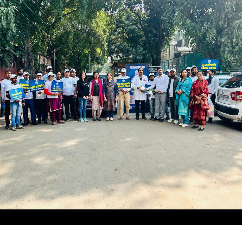 Seventh Jan Aushadhi Diwas Celebration (Janaushadhi Pad Yatra Celebration, PGIMER Chandigarh)